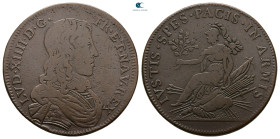 France. Louis XIV 'the Sun King' AD 1643-1715. Jeton BR