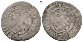 Germany. München. Albrecht IV. der Weise AD 1465-1508. 1/2 Batzen AR 1506