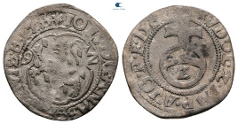 Germany. Nassau-Idstein-Wiesbaden. Johann Ludwig I AD 1568-1596. 2 Kreuzer AR 1592