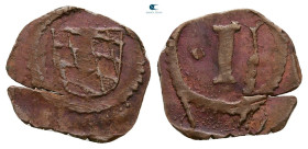 Germany. München. Maximilian I, duke of Bavaria AD 1598-1623. Kipper 1 Pfennig CU