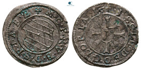Germany. München. Maximilian I, Elector of Bavaria AD 1623-1651. 1 Kreuzer AR