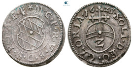 Germany. München. Maximilian I, Elector of Bavaria AD 1623-1651. 2 Kreuzer AR 1625