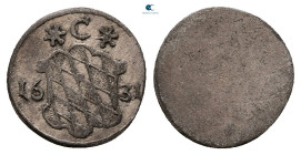 Germany. München. Maximilian I, Elector of Bavaria AD 1623-1651. Pfennig BI 1631