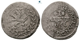 Germany. Hessen-Darmstadt. Georg II AD 1626-1661. 1 Albus BI 1656