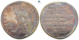 Germany. München. Maximilian Emanuel AD 1679-1726. Traces of hanger.. Medal AR