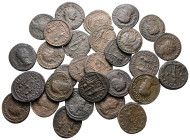 Lot of ca. 30 roman bronze coins / SOLD AS SEEN, NO RETURN!Very Fine