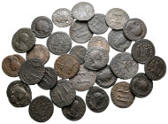 Lot of ca. 30 roman bronze coins / SOLD AS SEEN, NO RETURN!Very Fine