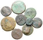 Lot of ca. 9 roman bronze coins / SOLD AS SEEN, NO RETURN!Fine