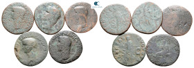 Lot of ca. 5 roman bronze coins / SOLD AS SEEN, NO RETURN!Fine