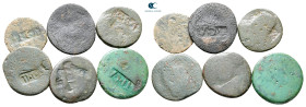 Lot of ca. 6 roman bronze coins / SOLD AS SEEN, NO RETURN!Fine