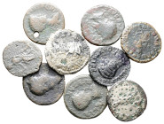 Lot of ca. 9 roman coins / SOLD AS SEEN, NO RETURN!Fine