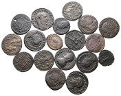 Lot of ca. 20 roman bronze coins / SOLD AS SEEN, NO RETURN!Very Fine