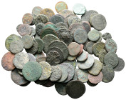 Lot of ca. 100 ancient bronze coins / SOLD AS SEEN, NO RETURN!Fine