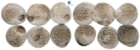 Lot of ca. 6 islamic silver dirhems / SOLD AS SEEN, NO RETURN!Very Fine