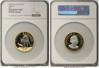 Elizabeth II gilt-silver Proof "Kangaroo" 2 Dollars (2 oz) 2022-P PR70 Ultra Cameo NGC, Perth mint, KM-Unl. HID09801242017 © 2023 Heritage Auctions | ...