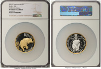 Elizabeth II gilt-silver Proof "Koala - 15th Anniversary" 3 Dollars (3 oz) 2022-P PR69 Ultra Cameo NGC, Perth mint. Designed by Ing Ing Jong. 24-carat...