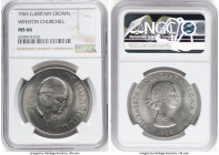 Elizabeth II "Winston Churchill" Crown 1965 MS66 NGC, KM910. HID09801242017 © 2023 Heritage Auctions | All Rights Reserved