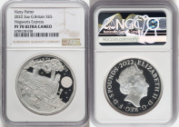 Elizabeth II silver Proof "Hogwarts Express" 5 Pounds (2 oz) 2022 PR70 Ultra Cameo NGC, Mintage: 760. Harry Potter and the Philosopher's Stone series....