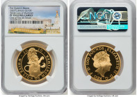 Elizabeth II gold Proof "Queen's Beasts - White Lion of Mortimer" 100 Pounds (1 oz) 2020 PR70 Ultra Cameo NGC, Royal Mint, S-QBCGB7. Graded Presentati...