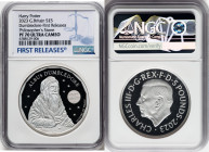 Charles III silver Proof "Professor Dumbledore" 5 Pounds (2 oz) 2023 PR70 Ultra Cameo NGC, Mintage: 510. First Releases. Harry Potter and the Philosop...