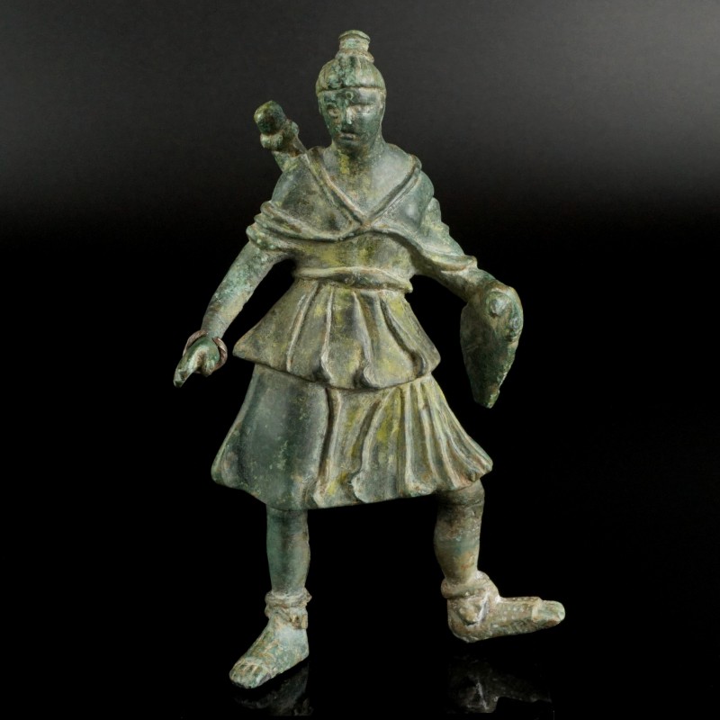 Hellenistic Artemis Statuette
2nd-1st century BCE
Bronze, 107 mm
Massive cast...