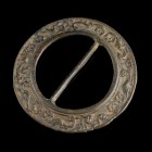 Early Modern Age Strap Mount
15th-16th century CE
Bronze, 60 mm
Showing dragons on the front.
Very fine condition.
Ex. Coll. M.W., acquired at th...