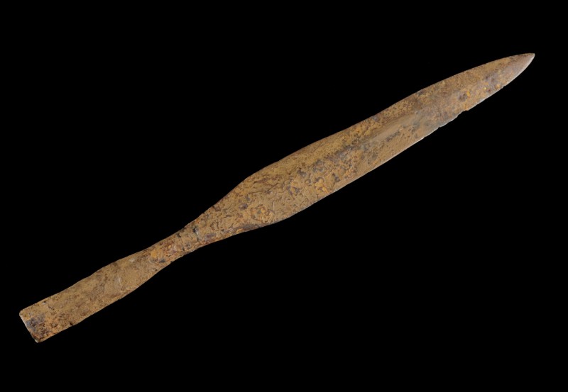 Celtic Iron Spearhead
2nd-1st century BCE
Iron, 37,5 cm

Fine condition. Som...