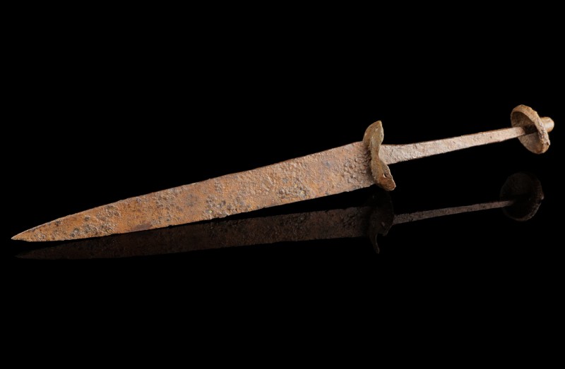 Medieval Knife Dagger
14th century CE
Iron, 33 cm
A so-called "Süddeutsches D...