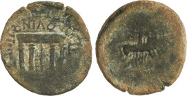 Celtiberian Coins
Semis. 14-37 d.C. ÉPOCA DE TIBERIO. CARTAGONOVA (CARTAGENA, Murcia). Anv.: Templo tetrastilo. Rev.: Cuadriga a derecha. 3,65 grs. A...