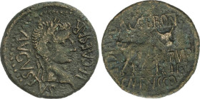 Celtiberian Coins
As. 14-37 d.C. ÉPOCA DE TIBERIO. CELSE (VELILLA DE EBRO, Zaragoza). Anv.: TI. CAESAR AVGVSTVS. Cabeza laureada a derecha. Rev.: BAC...
