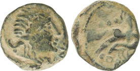 Celtiberian Coins
Semis. 50 a.C. CORDUBA (CÓRDOBA). Anv.: Cabeza de Venus a derecha, delante CN. IVLI. L. F. Q., detrás tres puntos. Rev.: Cupido con...