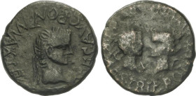 Celtiberian Coins
As. 14-36 d.C. ÉPOCA DE TIBERIO. TARRACO. Anv.: (TI. C)AESAR AVG. PONT. MAX. TR(IB. POT). Cabeza laureada de Tiberio a derecha. Rev...