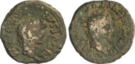 Celtiberian Coins
As. 50-20 a.C. ÉPOCA DE TIBERIO. TURIASO (TARAZONA, Zaragoza). Anv.: TI CAESAR AVGVSTVS. Cabeza laureada de Tiberio a derecha. Rev....