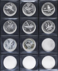 World Coins
Andorra
Lote 8 monedas 10 (2), 20 Diners (6). 1992. AR. Olimpiadas 1992: Barcelona y Albertville. KM-47, 48, 54, 58, 59, 67, 55, 56. PRO...