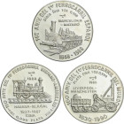 World Coins
Cuba
Lote 3 monedas 10 Pesos. 1988. 31,10 grs cada una grs. AR. Serie Ferrocarril: Habana-Bejucal, Barcelona-Mataró y Liverpool-Manchest...