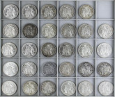 World Coins
France
Lote 29 monedas 10 Francs. 1965 a 1967. Peso total: 724 grs. AR. Grupo Hércules. MBC+ a EBC+.