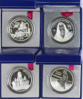 World Coins
France
Lote 15 monedas 6, 55957 Francs (8), 10 Francs-1/2 Euro (4), 100 Francs-15 Euro (3). 1997, 2000. AR. En estuches originales con c...