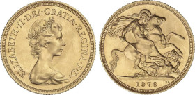 World Coins
Great Britain
Sovereign. 1976. ELIZABETH II. 7,97 grs. AU. Fr-418; KM-919. SC.