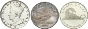 Foreign Lots and Collections
Lote 3 monedas. 1984 a 1986. ANDORRA y CANADÁ. AR. Andorra: 20 Diners Olimpiada´ 84 y 25 Diners 1984 Bisbe Urgell y Doll...