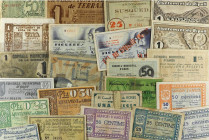 Paper Money of the Civil War
Catalonia
Lote 39 billetes. Todos catalanes. Muchos diferentes. A EXAMINAR. MBC- a EBC-.