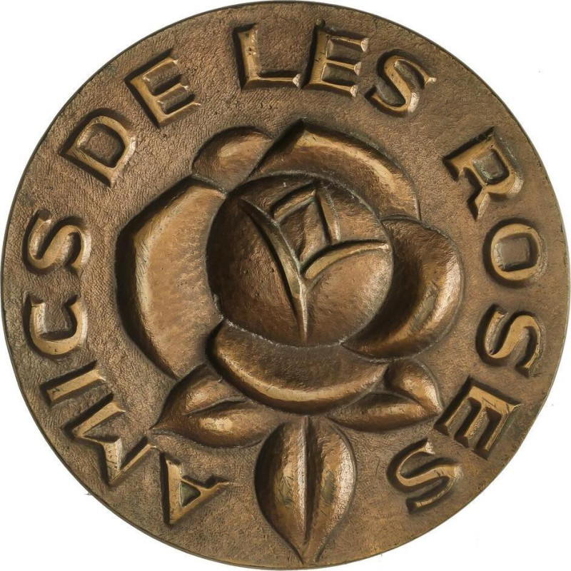 Spanish Medals
Concurs Exposició. 1935. AMICS DE LES ROSES. Anv.: Rosa y leyend...