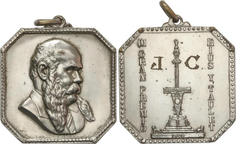 Spanish Medals
III Gran Premio Rius y Taulet. 1948. EL MUNDO DEPORTIVO. Anv.: B...