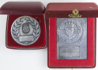 Spanish Medals
Lote 19 medallas. Siglo XX. AL, AE, Br, Ni, Latón. Ø 33 a 138 mm. A EXAMINAR. MBC+ a SC.