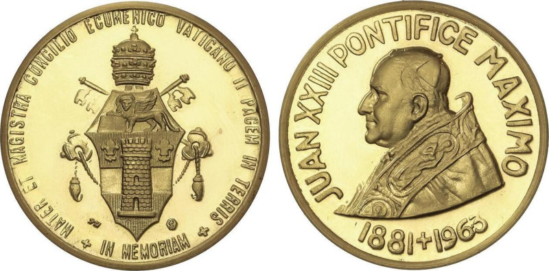 World Medals
Medala de Oro Juan XXIII. 1963. VATICANO. Anv.: Busto papal a izqu...