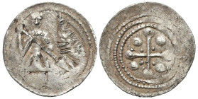 Medieval coins 
POLSKA / POLAND / POLEN / SCHLESIEN / GERMANY

Bolesław III Krzywousty (1107-1138). Denar 
AW: Rycerz przebijający włócznią smoka...