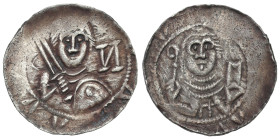 Medieval coins 
POLSKA / POLAND / POLEN / SCHLESIEN / GERMANY

Władysław II Wygnaniec (1138-1146). Denar 
AW: Książę z mieczem
RW: Biskup na wpro...