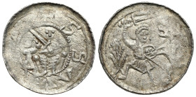 Medieval coins 
POLSKA / POLAND / POLEN / SCHLESIEN / GERMANY

Władysław II Wygnaniec (1138–1146). Denar 
AW: Książę na tronie z mieczem w dłoni, ...