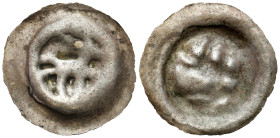 Medieval coins 
POLSKA / POLAND / POLEN / SCHLESIEN / GERMANY

Brakteat - Jeleń kroczący w prawo - RARITY 

Rzadki brakteat o pięknej ikonografii...