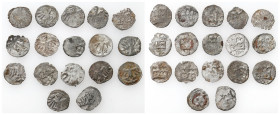 Medieval coins 
POLSKA / POLAND / POLEN / SCHLESIEN / GERMANY

Denary Jagiellońskie, Kraków / Cracow, group 17 coins 

Obiegowe egzemplarze.&nbsp...