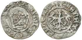 Medieval coins 
POLSKA / POLAND / POLEN / SCHLESIEN / GERMANY

 Jan I Olbracht (1492-1501). Half Groschen (Grosz) koronny, litera O - RARITY 
AW: ...